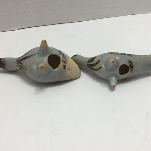 Mexican Handmade Tonala Pottery Birds - Picture 5 of 8
